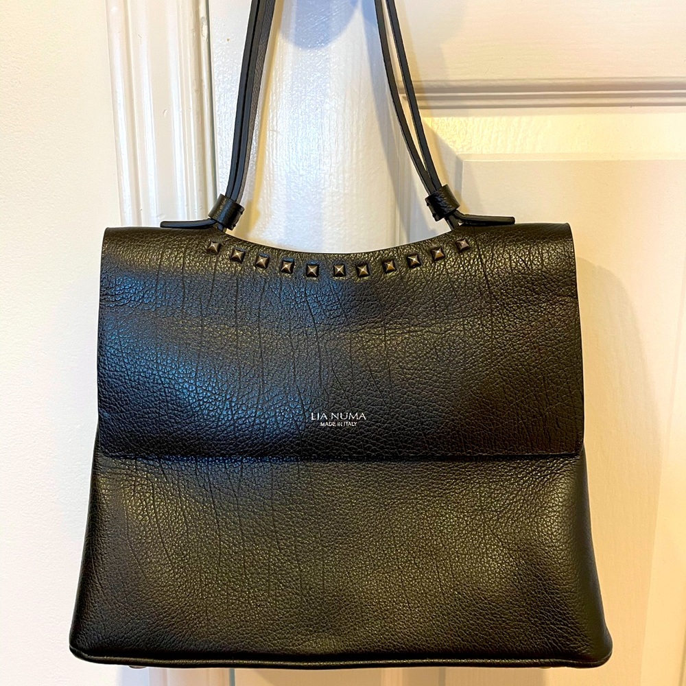 Lia Numa Italian leather handbag